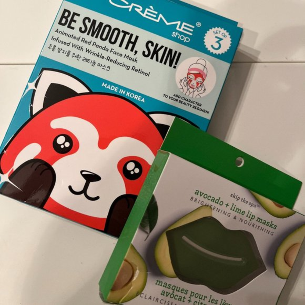 Face‎ and Lips Masks (3 for Face / 5 for Lips) (home/x) (new)